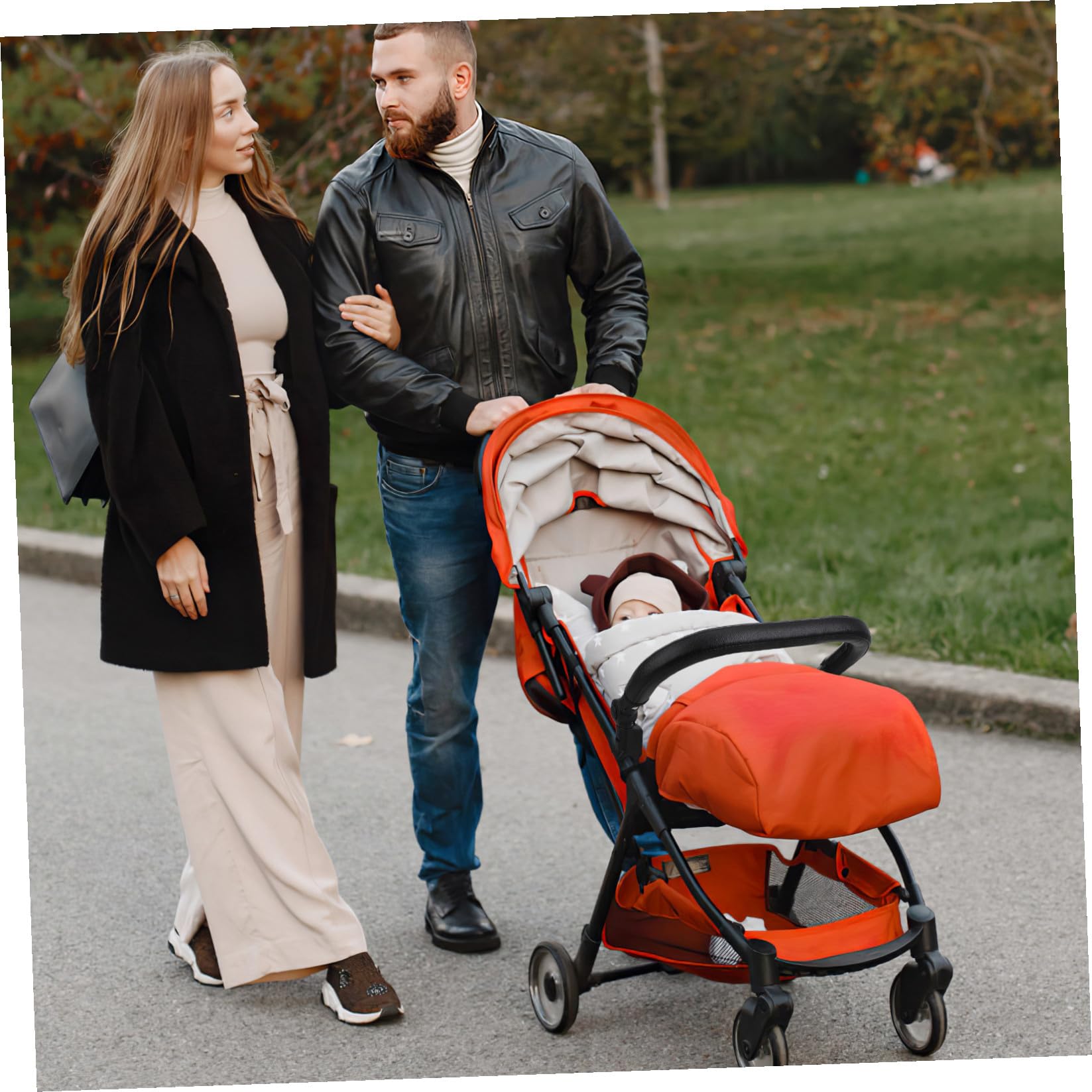 ibasenice Kinderwagen Baby Kinderwagen Stoßstange Neugeborenen Kinderwagen Baby Kinderwagen Armlehne Infant Kinderwagen Querlatte Rollwagen Zubehör Neue Geboren Kinderwagen Joggen
