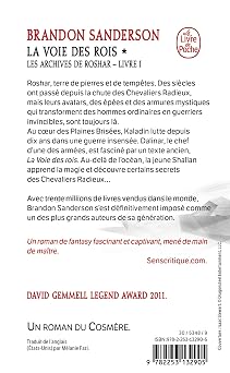 La Voie des Rois Volume 1 (Les Archives de Roshar, Tome 1)