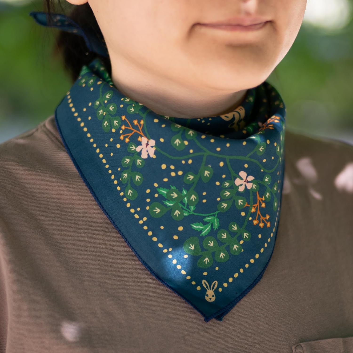 Bandana – 100% Cotton Kerchief, Soft Outdoor Head Scarf for Men & Women - Image 5