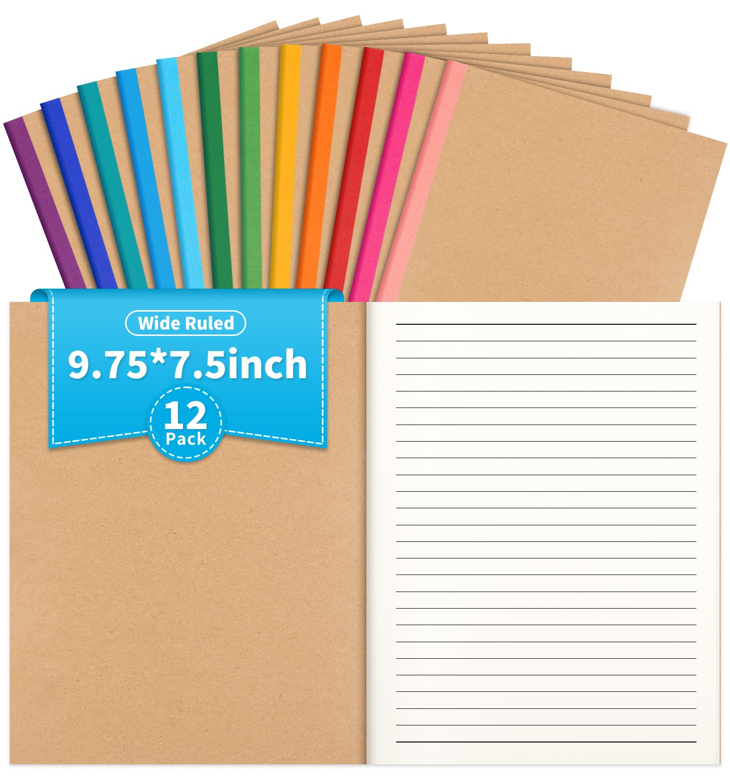 Carnet de notes lignés grand format pour ne plus perdre le fil de vos idées - 8