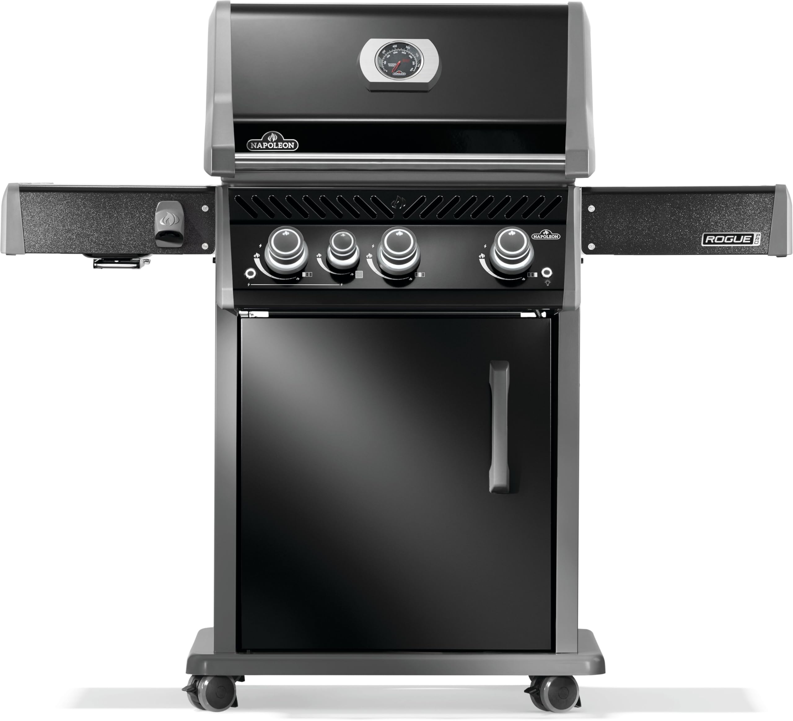 Napoleon Rogue PRO 425 3-Burner Natural Gas Grill with Infrared Side Burner