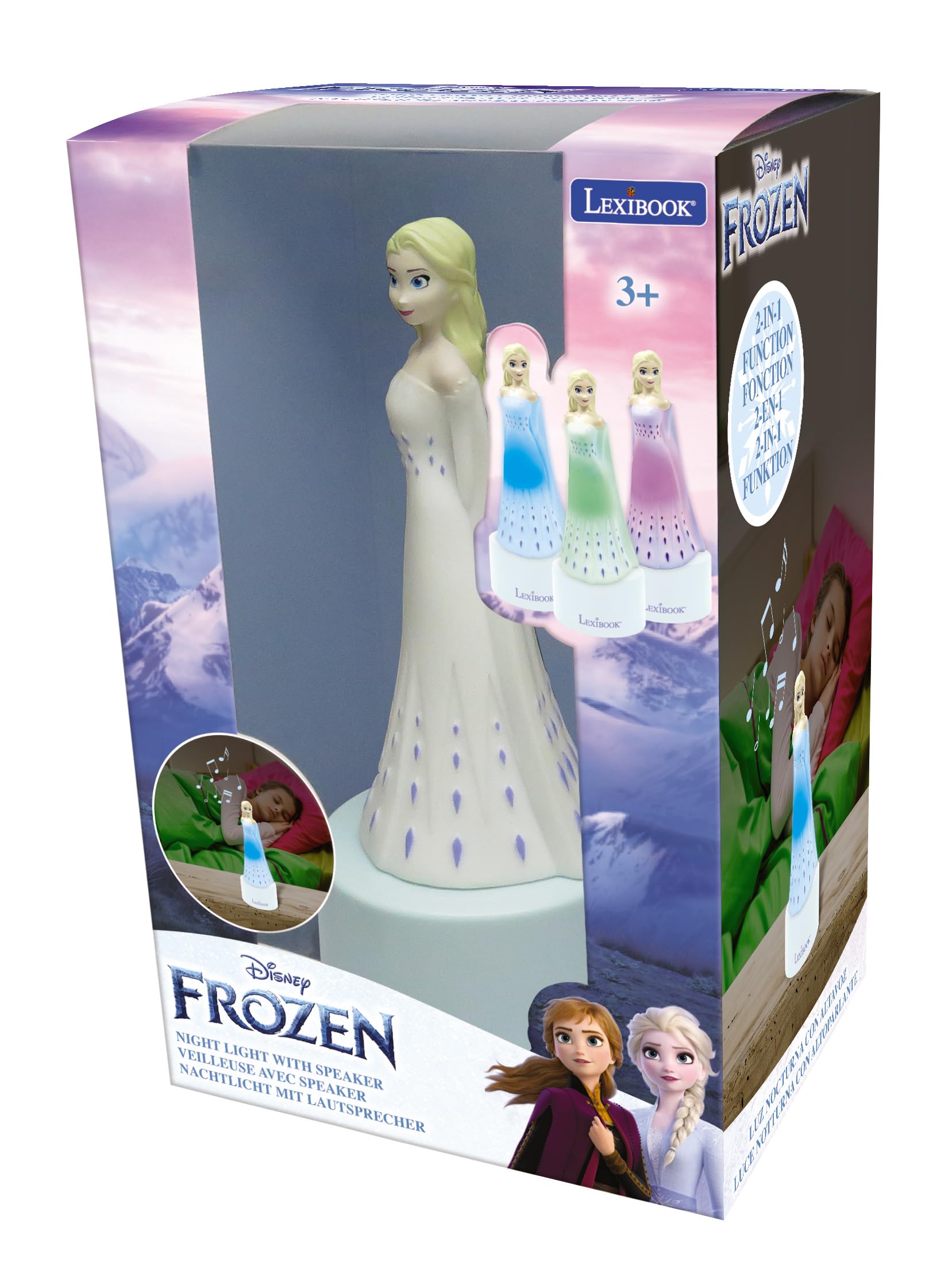 Amazon.co.jp: Lexibook ナイトライトスピーカー アナと雪の女王