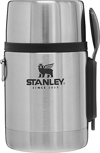 Stanley Classic Legendary - termo de alimentos aislado al vacĂo 18 onzas de acero inoxidable contenedor natural sin BPA bisfenol A Mantiene la Stanley Classic Legendary - termo de alimentos aislado al vacĂo 18 onzas de acero inoxidable contenedor natural sin BPA bisfenol A Mantiene la