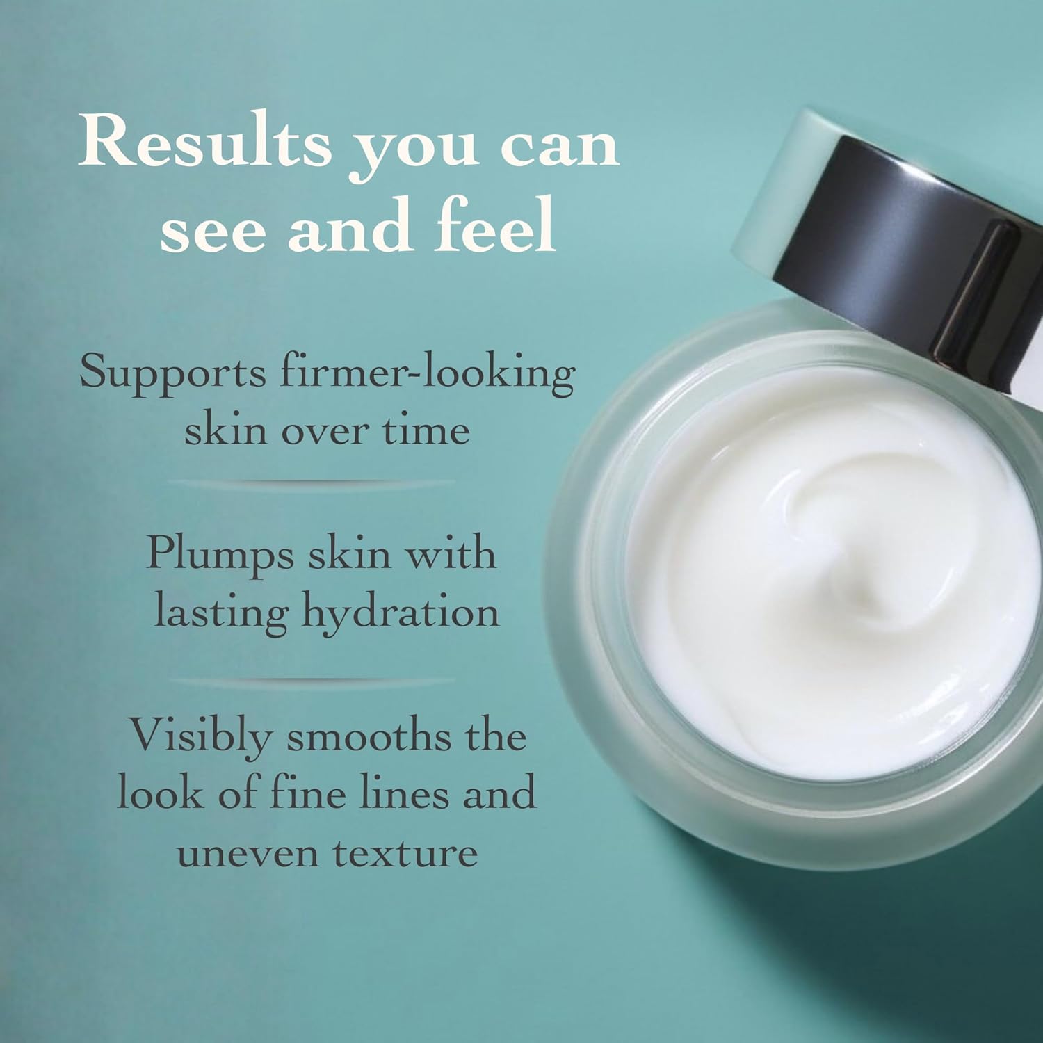 Moisturizer – Advanced Peptide & Hyaluronic Firming Face Cream with Botanical Extracts, Avocado & Jojoba Oil – Hydrating, Anti-Aging, Fragrance-Free for All Skin Types - Image 3