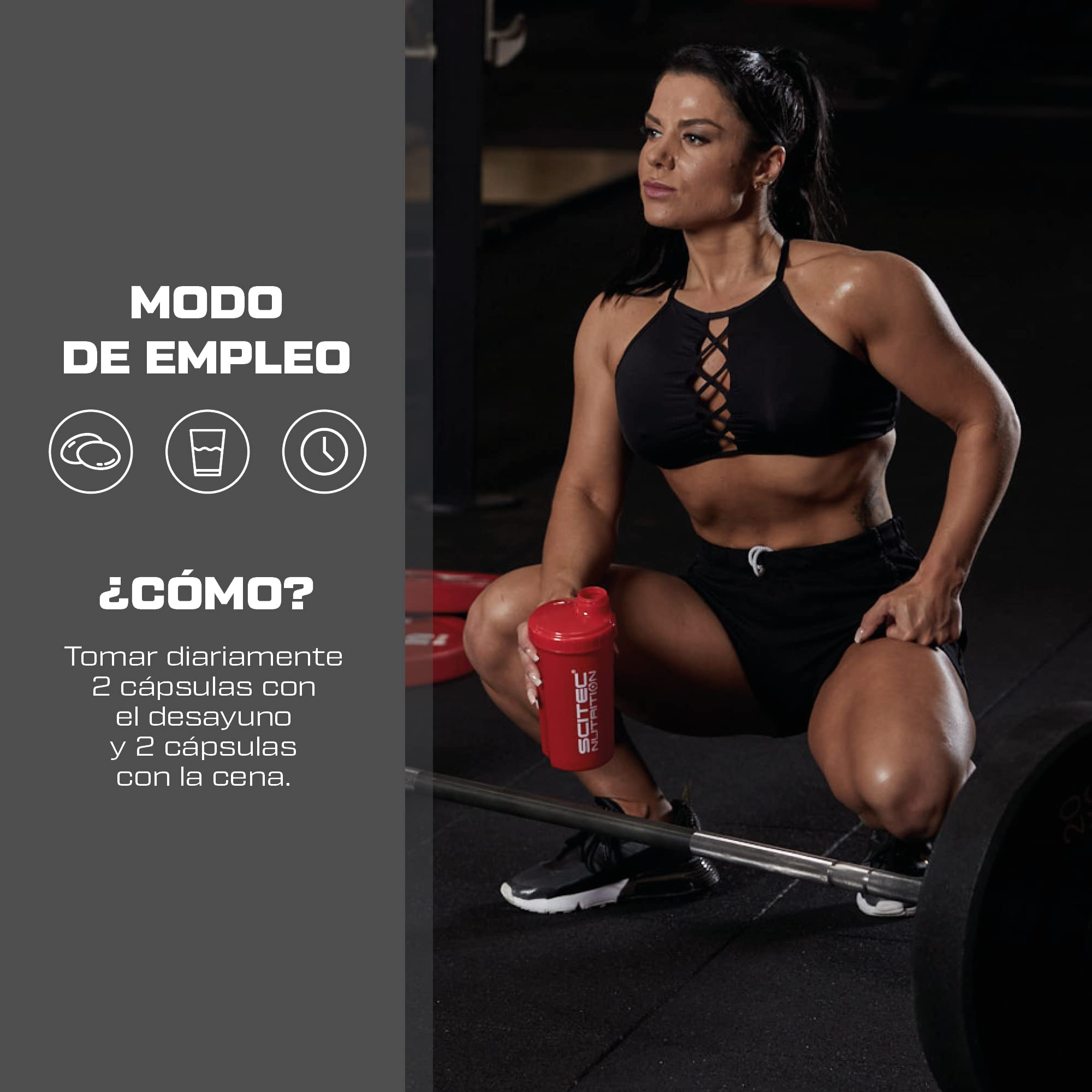 Scitec Nutrition Macatron, testosterona Hardcore, apoyo a la optimización de estrógenos Maca, testofen®, daa testosterone complex, 108 cápsulas