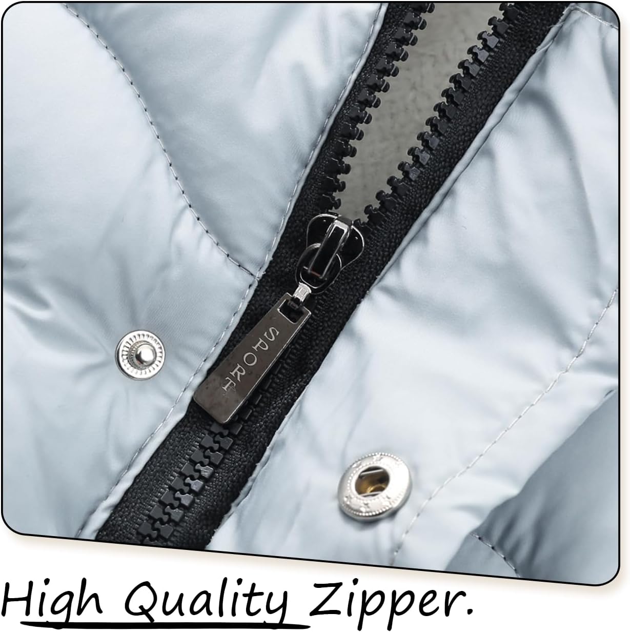 Little Girls Puffer Winter Jacket Coat Fleece Lined with Hood Long Warm Clothes - Image 6