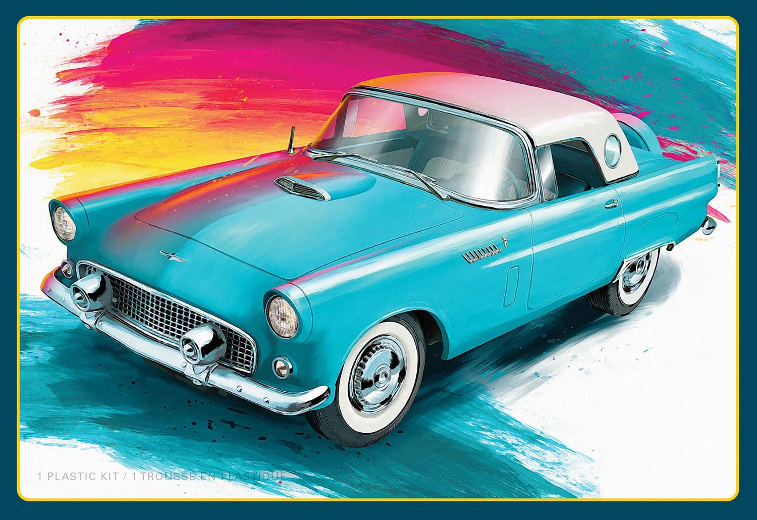 Amazon | AMT 1/25 1956 フォード サンダーバード プラモデル AMT1449
