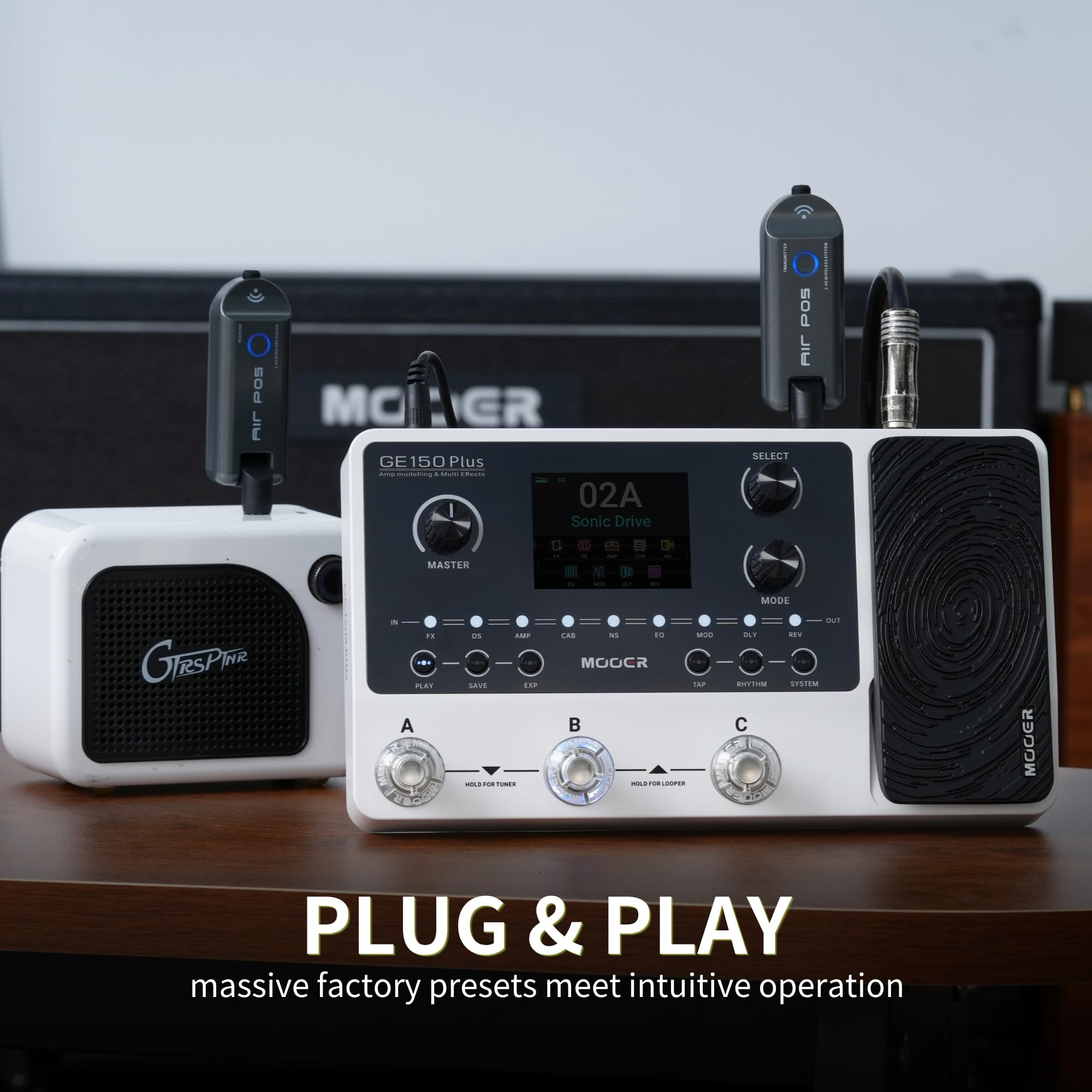 Amazon.com: MOOER GE150 Plus Compact Guitar Multi Effects
