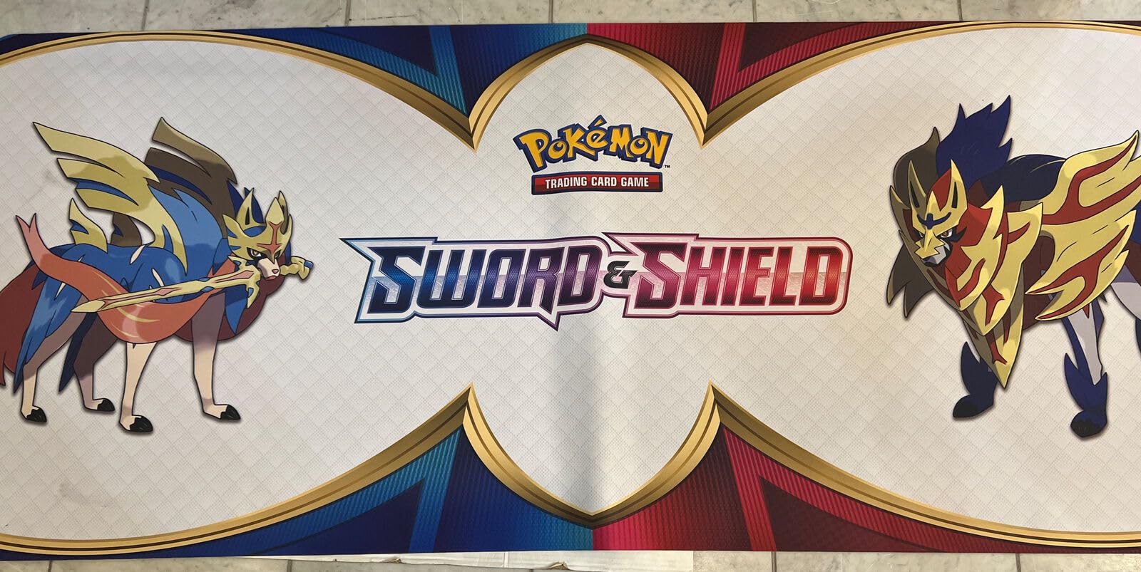 Ultra Pro Pokémon Sword And Shield Store Promotional 6 Feet in length Table Play Mat