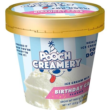 Pooch Creamery Ice Cream Mix for Dogs - Birthday Cake Flavor