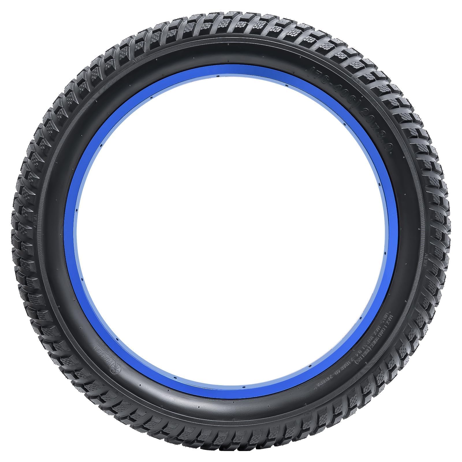 Amazon | YunSCM 2本セット,20 3.0 タイヤ,20x3.0 76-406 自転車タイヤ