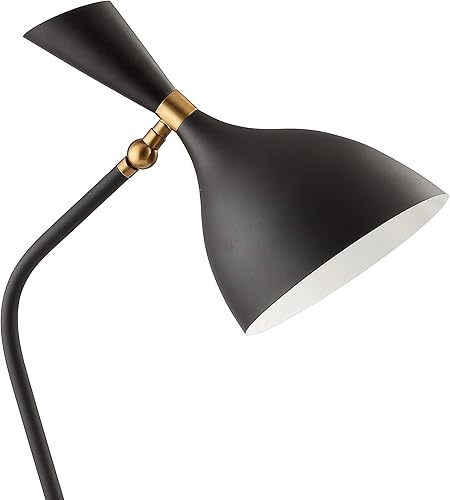 Miniatura 10 de JONATHAN Y JYL9065B Albert - Lámpara de mesa LED retro de hierro de mediados de siglo de 21.5 pulgadas, lámpara de mesita de noche para dormitorio,