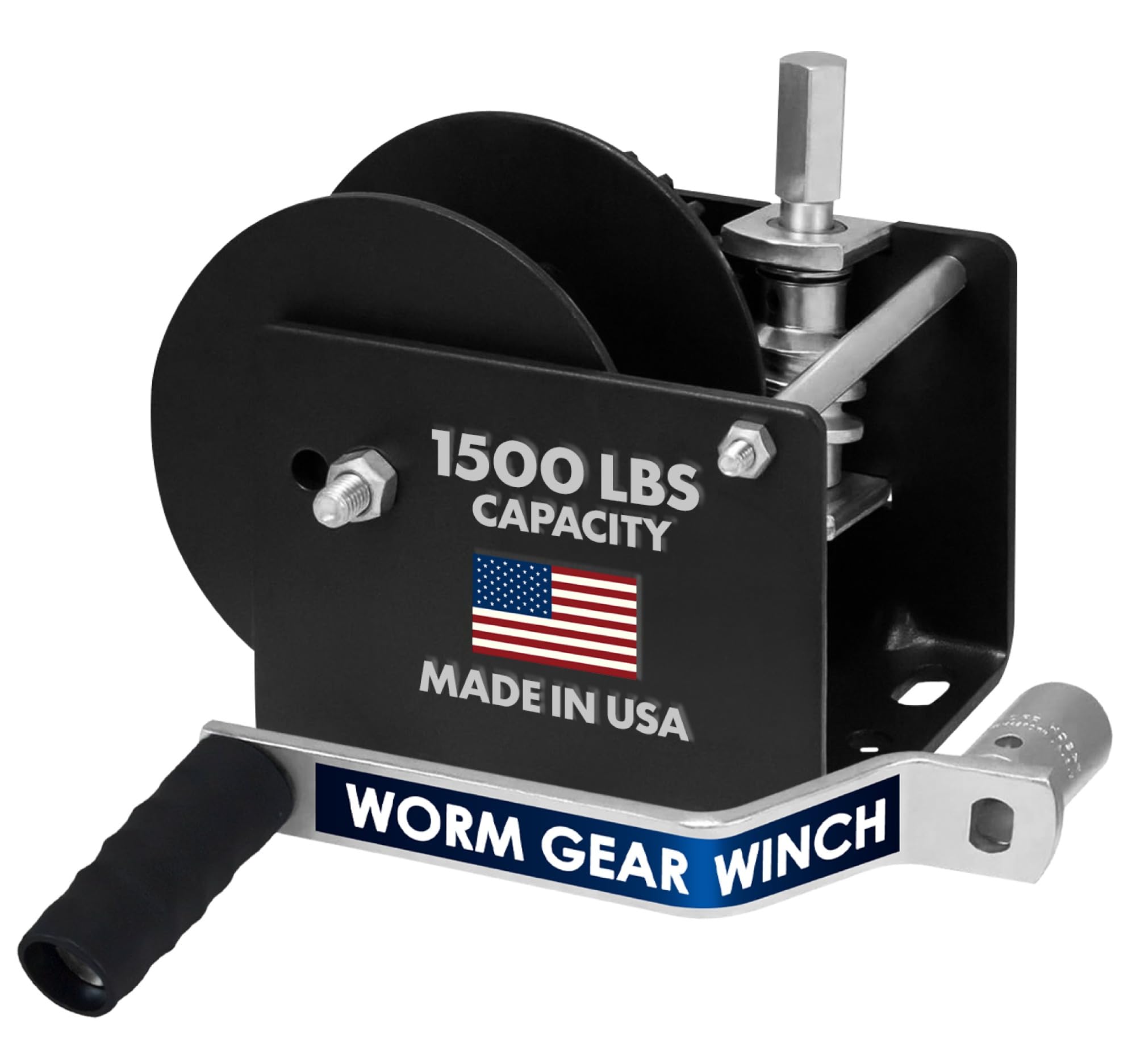 Dutton-Lainson Company Worm Gear Winch (WG1500HEX)