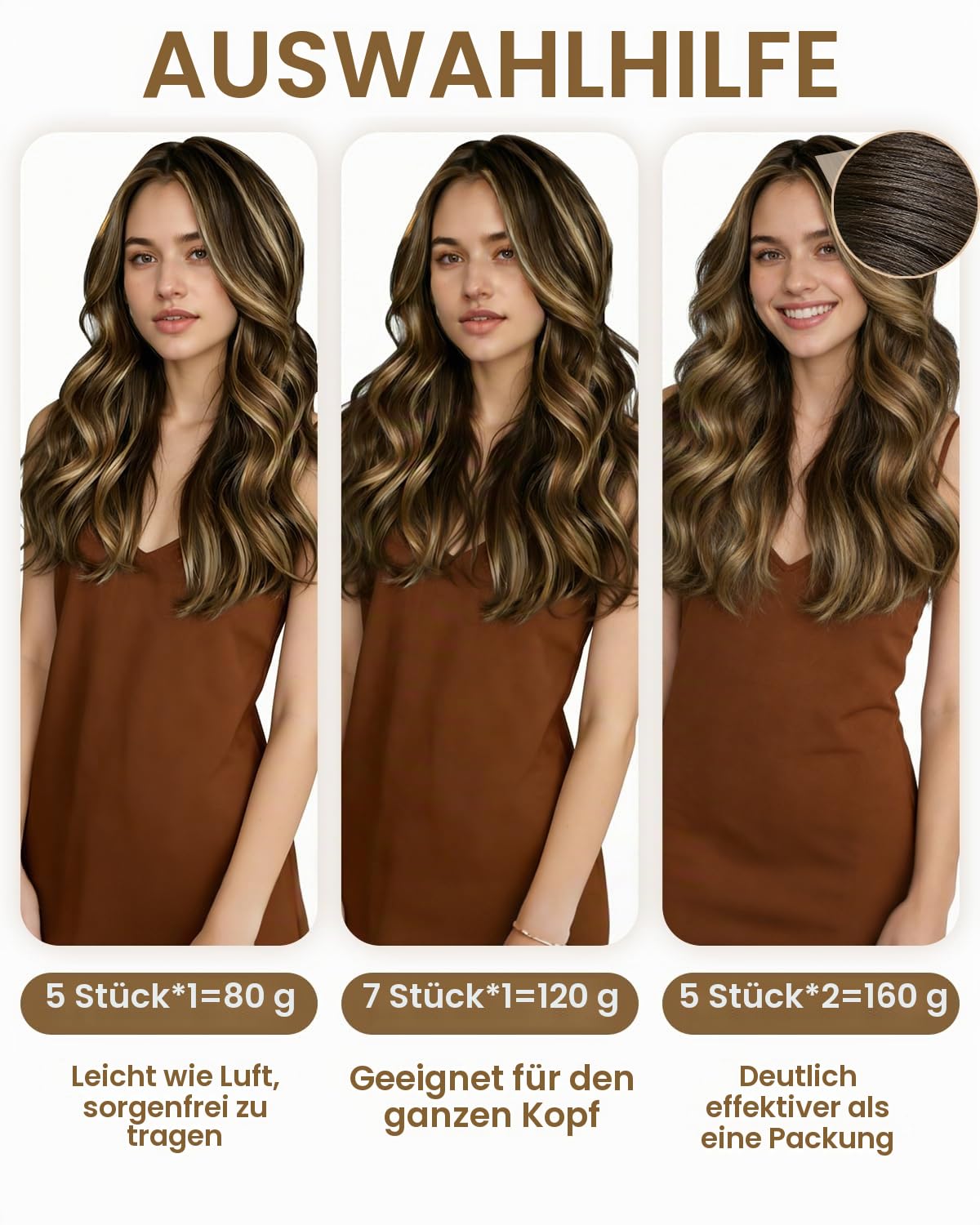 Hetto Clip in Extensions Echthaar Platinblond - Für Kurze Haare: Invisible & Seamless für Hochzeit/Party, Extra Starke Clips für Sofortiges Volumen 35cm 80g 5pcs 60