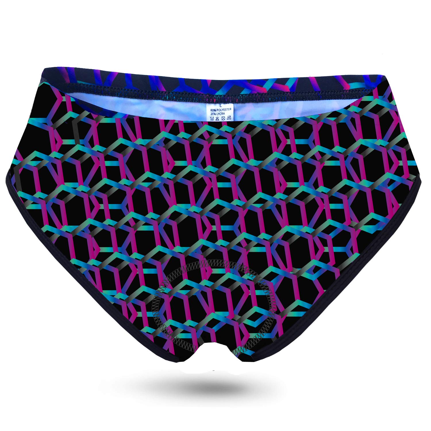 Women's Cycling Underwear Shorts 3D Padded Gel Bike Bicycle Biking Briefs Quick Dry Lightweight