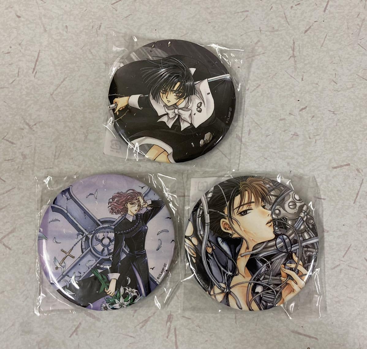 Amazon | CLAMP X エックス オンラインくじ 75mm 缶バッジ セット