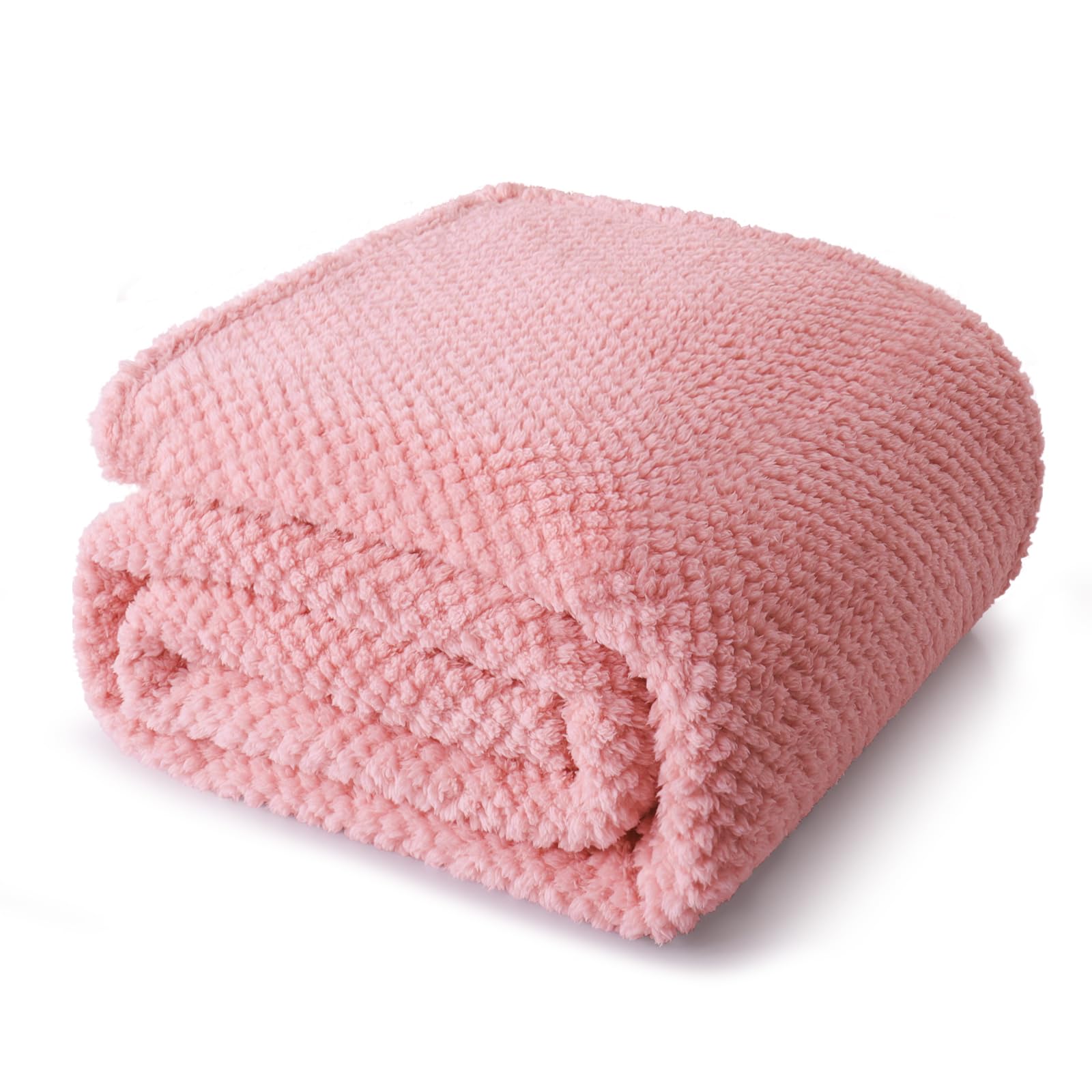 Whale Flotilla King Size Fuzzy Fleece Blanket for Bed 230x264 CM Fluffy Warm Soft Jacquard Bed Blankets for All Season Lightweight and Cozy