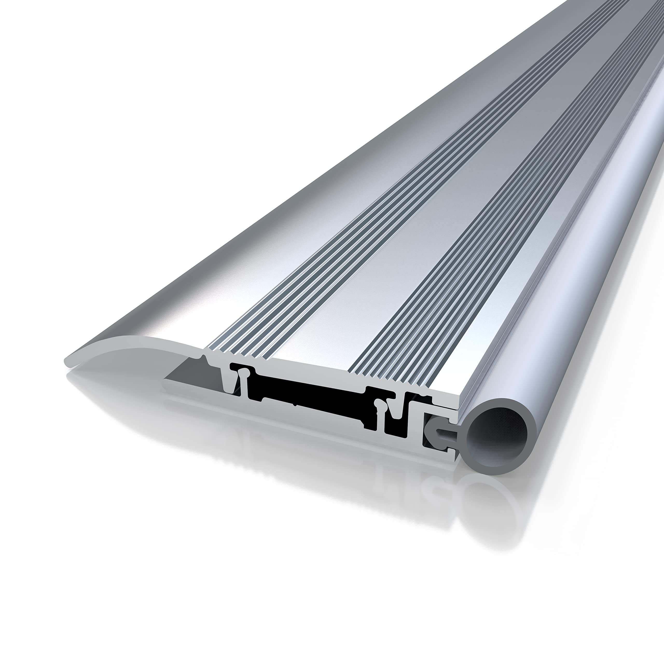 Inox Universale Paratie Antiallagamento Per Porte, Protezione Contro i Parassiti o Pannelli di Protezione dalle Intemperie - Alluminio