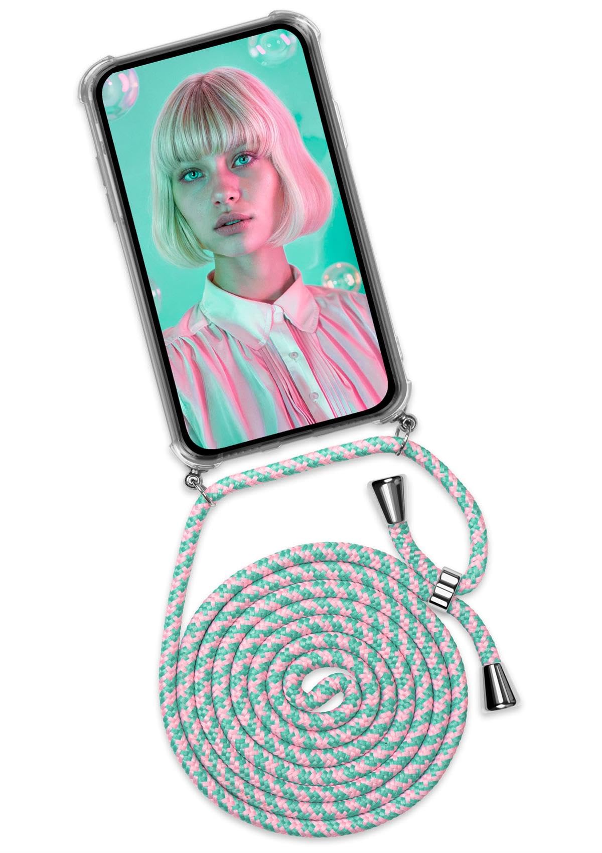 Chaîne amovible coque iPhone 6s Plus protection intégrale cordon - 8