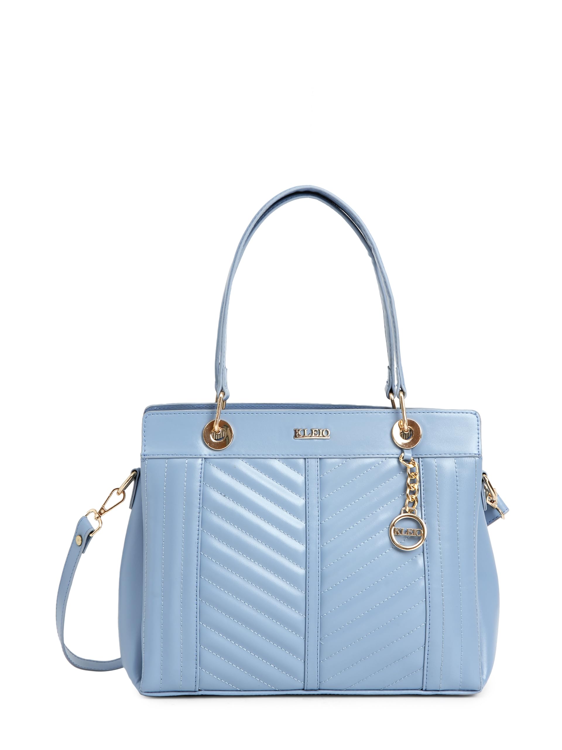 KLEIO Quilted Top Handle Satchel Handbag For Women Ladies (HO9012KL-TU)(TURQUOISE) (B09KS45S82) Amazon Price History, Amazon Price Tracker