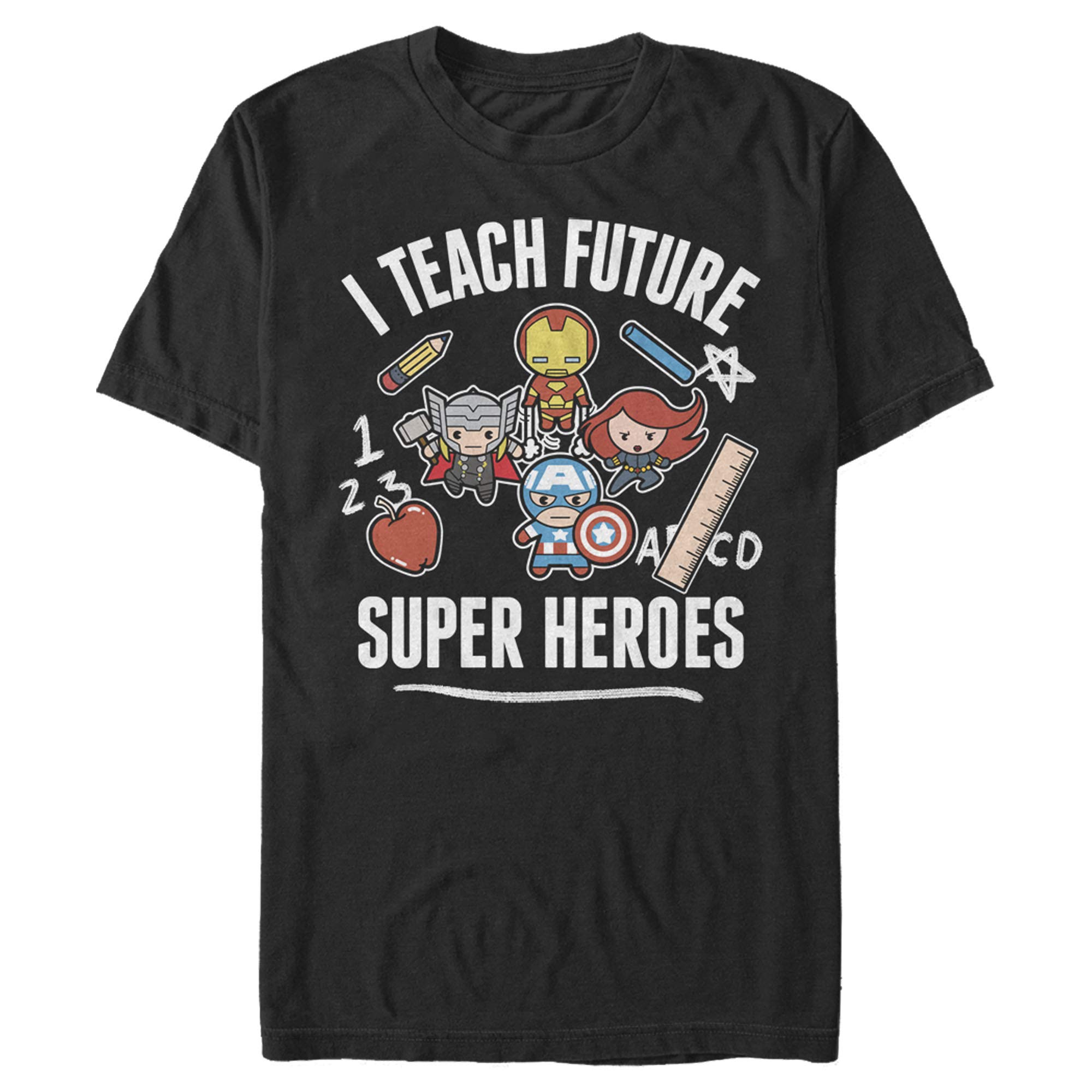 Marvel Teach Future Supers Camiseta Hombre