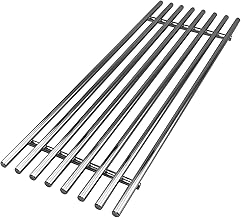 Grillfürst Edelstahl Grillrost für Broil King Imperial und Broil King Regal - pflegeleichtes Grillgitter mit 9 mm starken Streben, Ersatz Grillrost im Format 48,7 x 15,5 cm