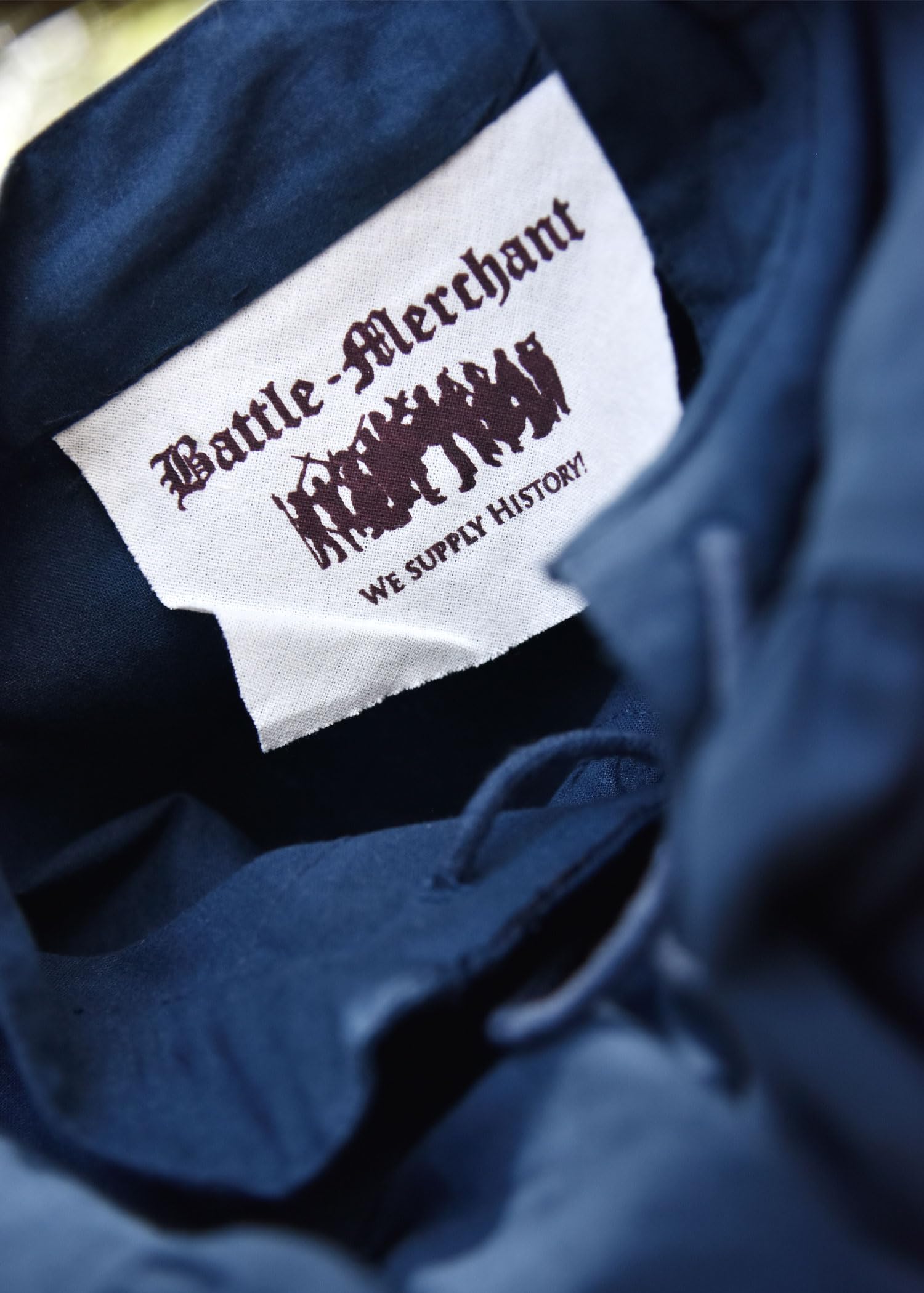 Battle-Merchant - Camisa Medieval para Hombre - Ideal para Larp Vikingo