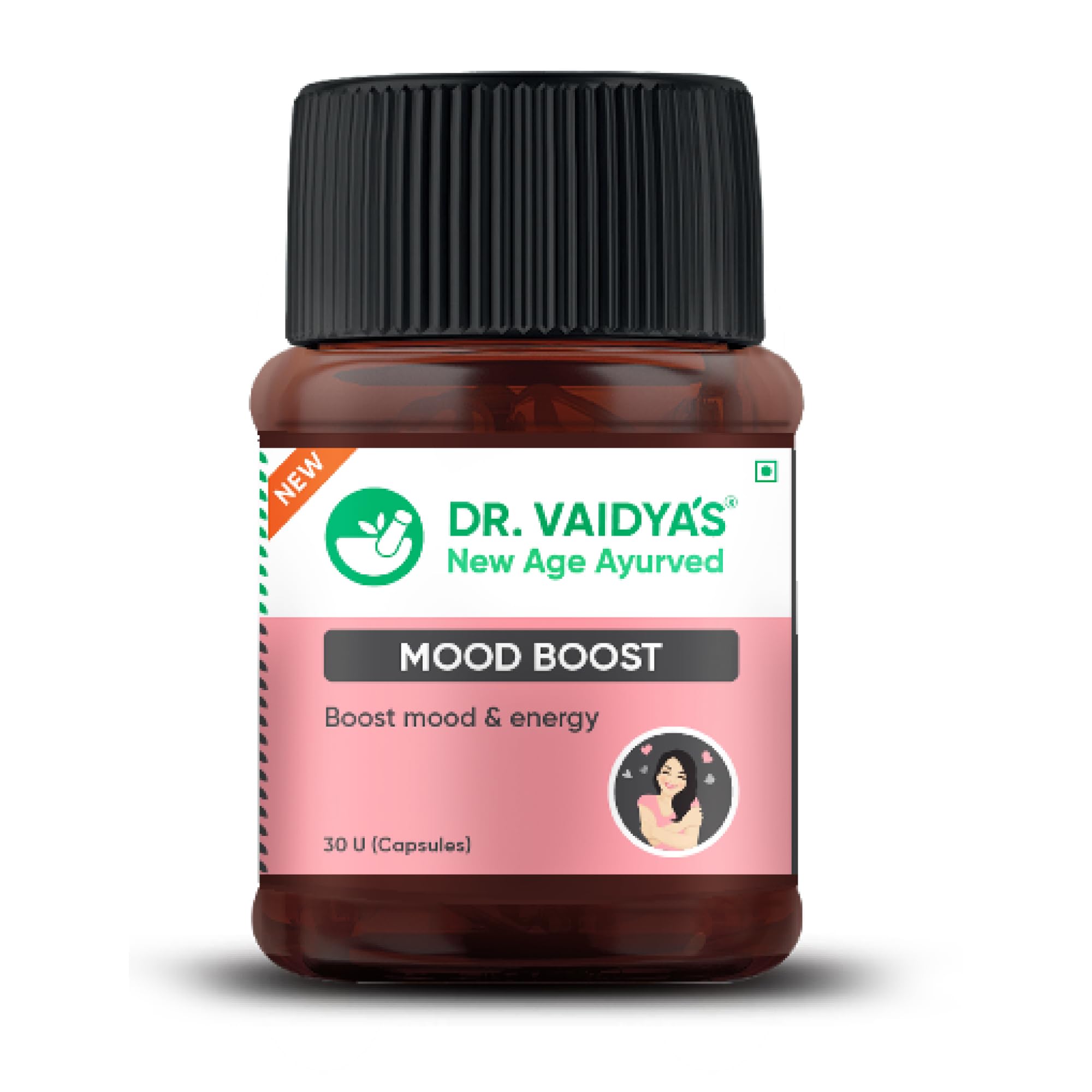 Dr. Vaidyas Mood Boost Capsules | Ayurvedic - To Improve Mood, Drive & Energy In Women | (30 Capsules) Pack of 1 (B09Q35YVMQ) Amazon Price History, Amazon Price Tracker