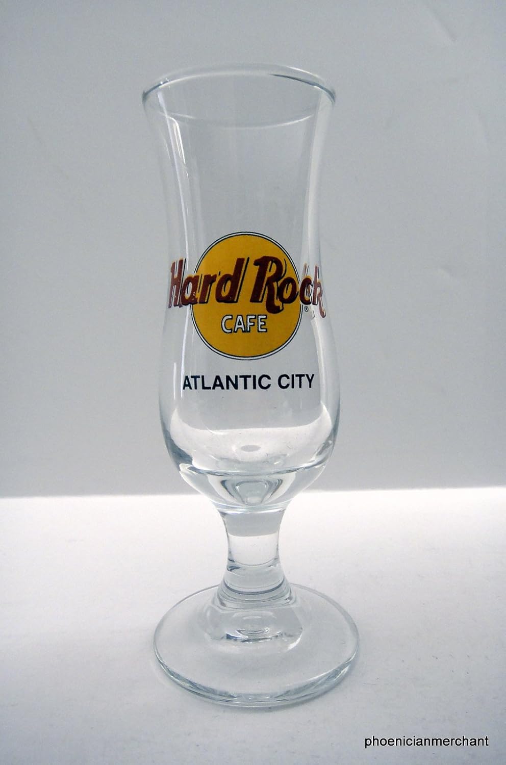 Atlantic City Hard Rock Cafe Mini Hurricane Glass
