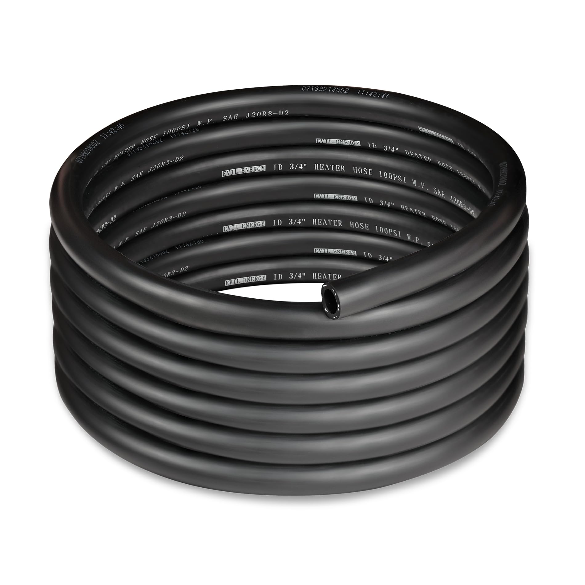 EVIL ENERGY 3/4" Heater Hose 15FT Coolant Radiator SAE 20R3 100PSI