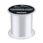 RUNCL PowerFluoro Fishing Line, 100% Fluorocarbon Coated Fishing Line, Hybrid Line - Virtually Invisible, Faster Sinking, Low Stretch, Extra Sensitivity, Abrasion Resistance (500Yds, 6LB(2.7kgs))