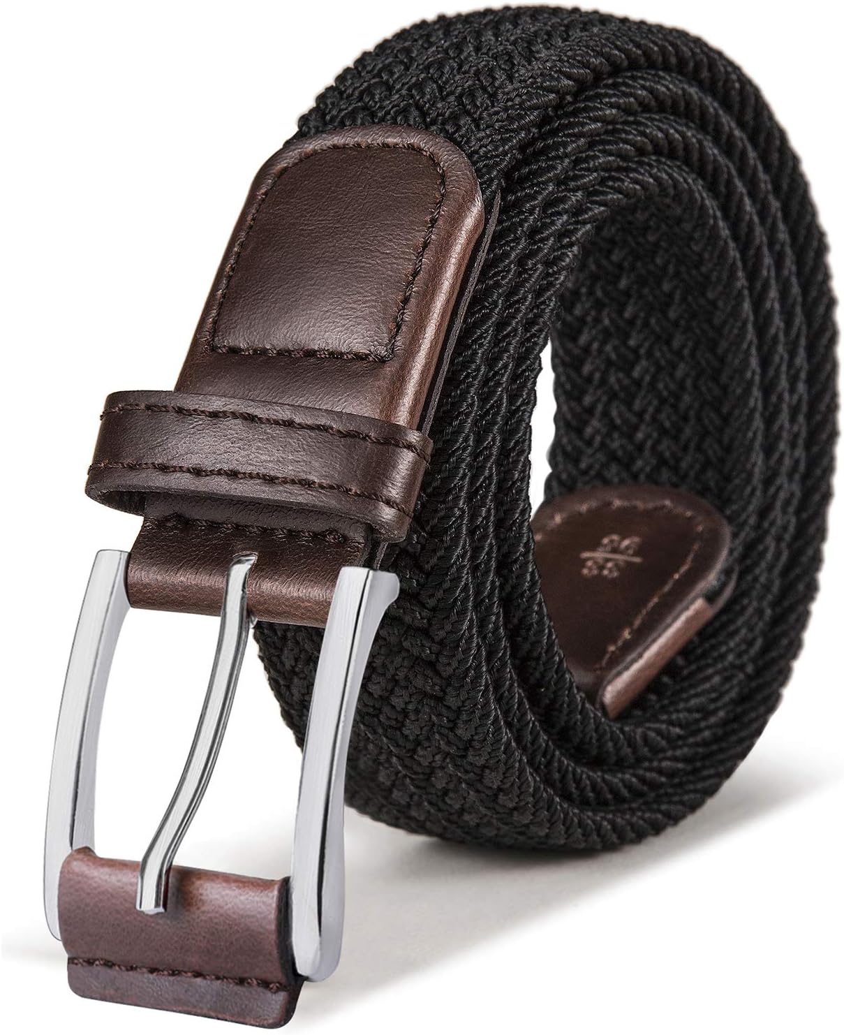 BULLIANT Men's Leather Belt, Reversible Belt, 31 mm for Business Suit and Jeans Belt, One Belt Reversible, Two Colours