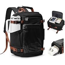 coofay Travel Backpack for Women Men,Carry on Backpack for Airplanes,Personal Item Travel Backpack Carry on Flight Approved,Mochila de Viaje Casual Daypack Backpacks with Luggage Strap Hiking Backpack