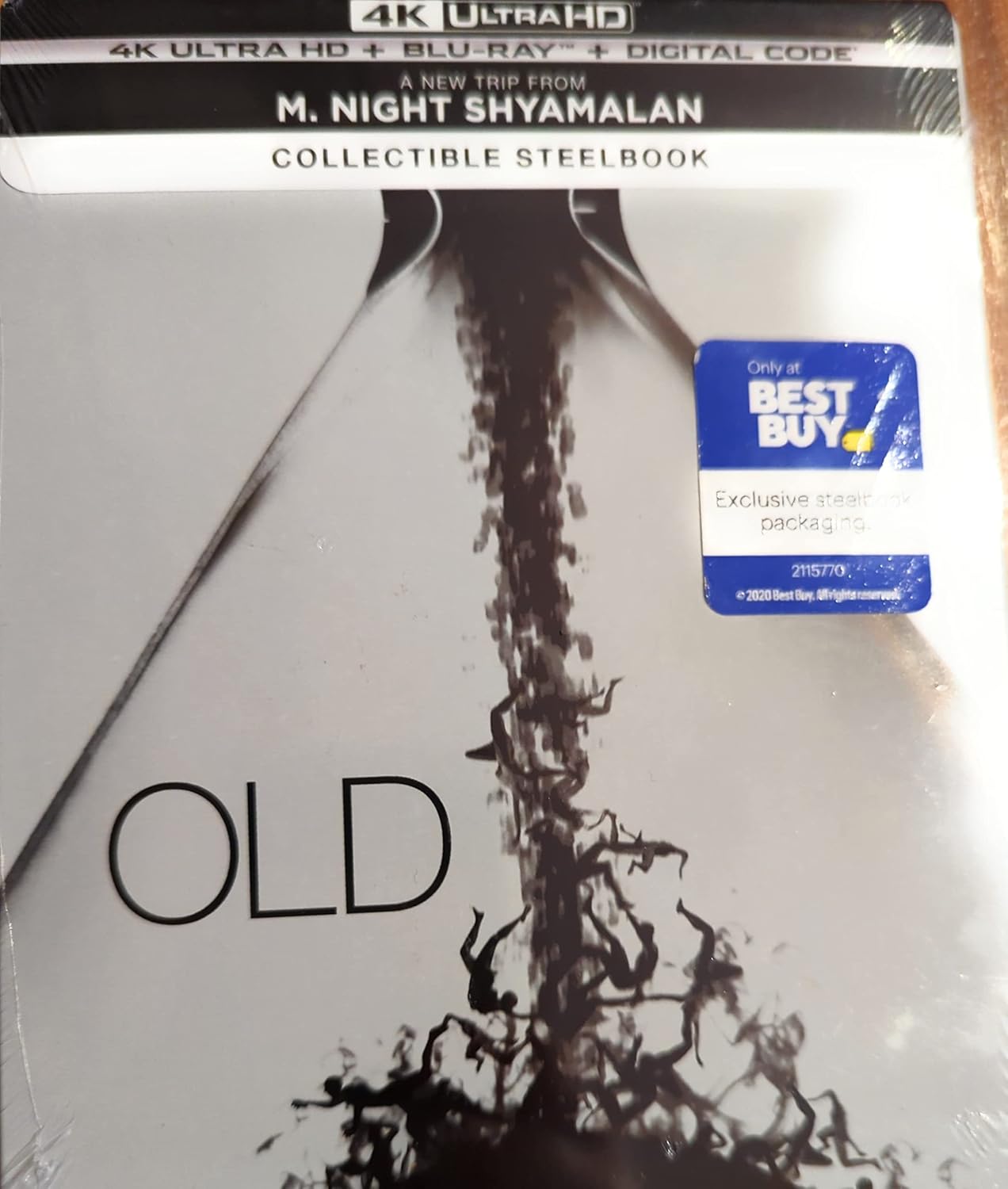 Old (Limited Edition Steelbook) [4K Ultra HD + Blu-ray + Digital HD]