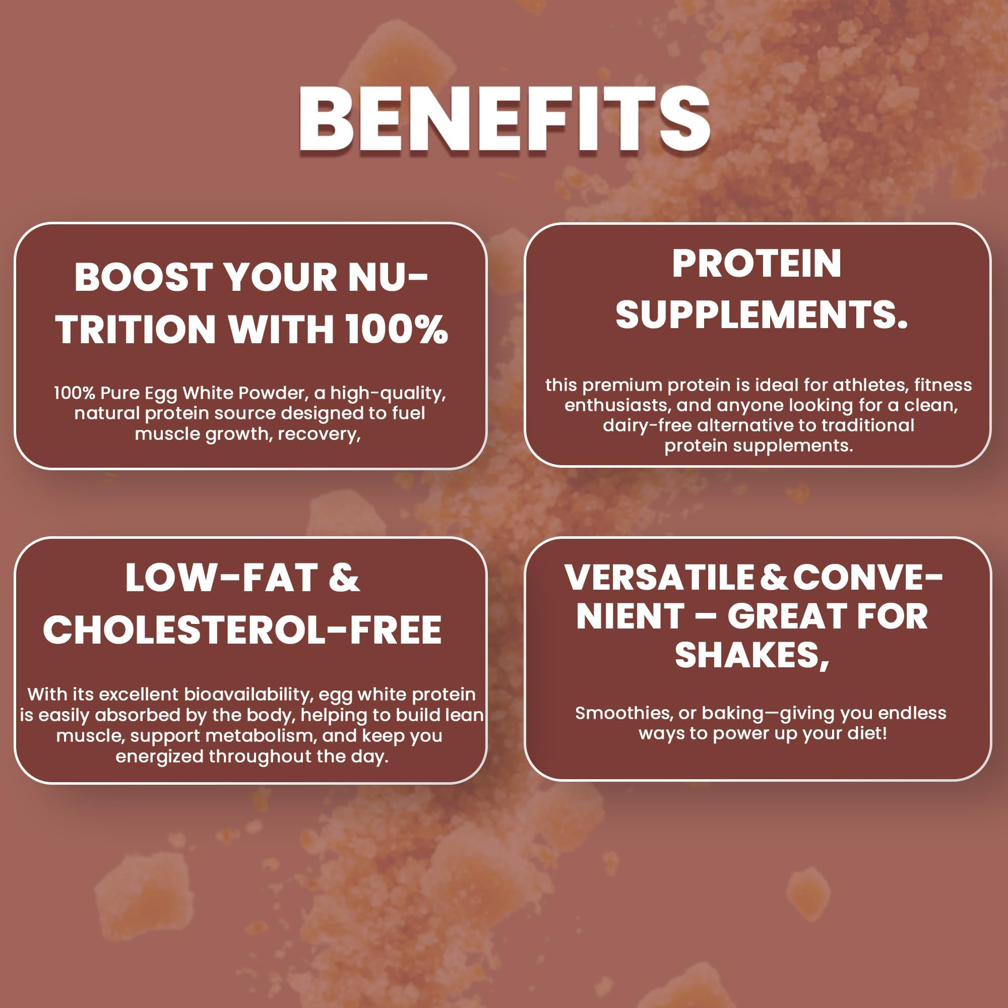 MUVICARE Egg White Protein Powder Hazelnut Flavor, 500g | High Protein, Low Fat, Sugar Free & Gluten Free | Coffee Replacement Drink for Breakfast | Post Workout Muscle Recovery | Keto & Paleo Friendly 1