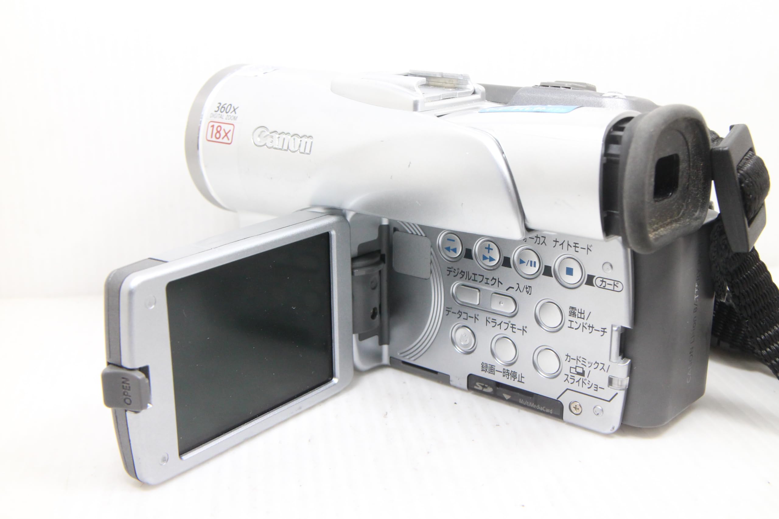 miniDVのダビングに！ Canon ビデオカメラ DM-FV M100 01 Amazon | Canon キャノン DM-FV M100 デジタルビデオカメラ ミニDV