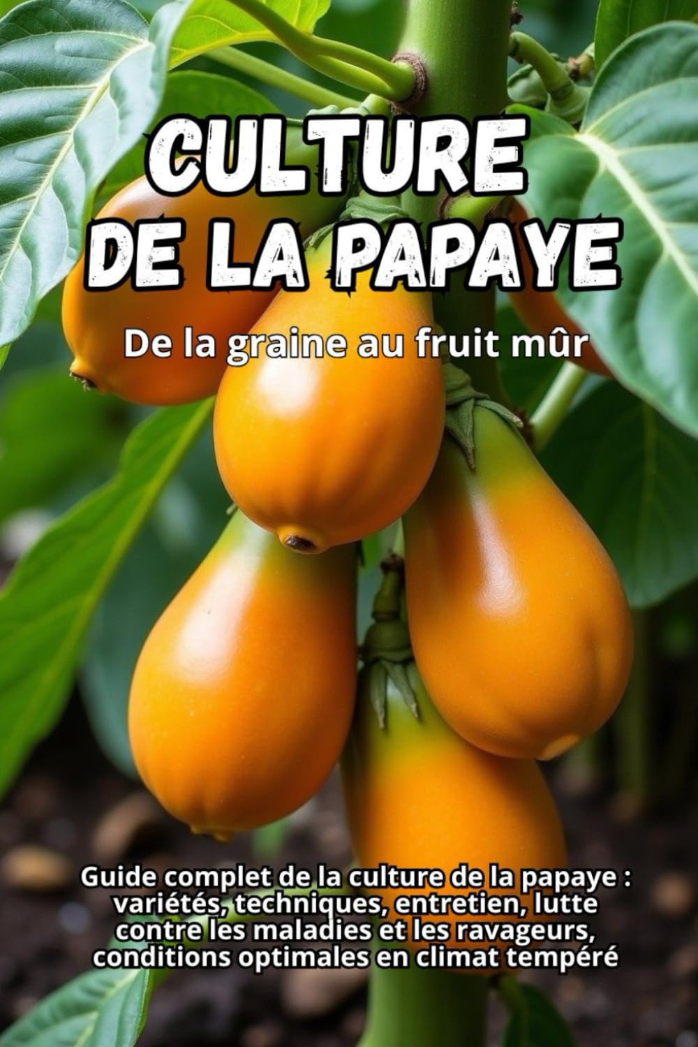Culture de la papaye: Guide complet de la culture de la papaye : variétés, techniques, entretien, lutte contre les maladies et les ravageurs, conditions optimales en climat tempéré