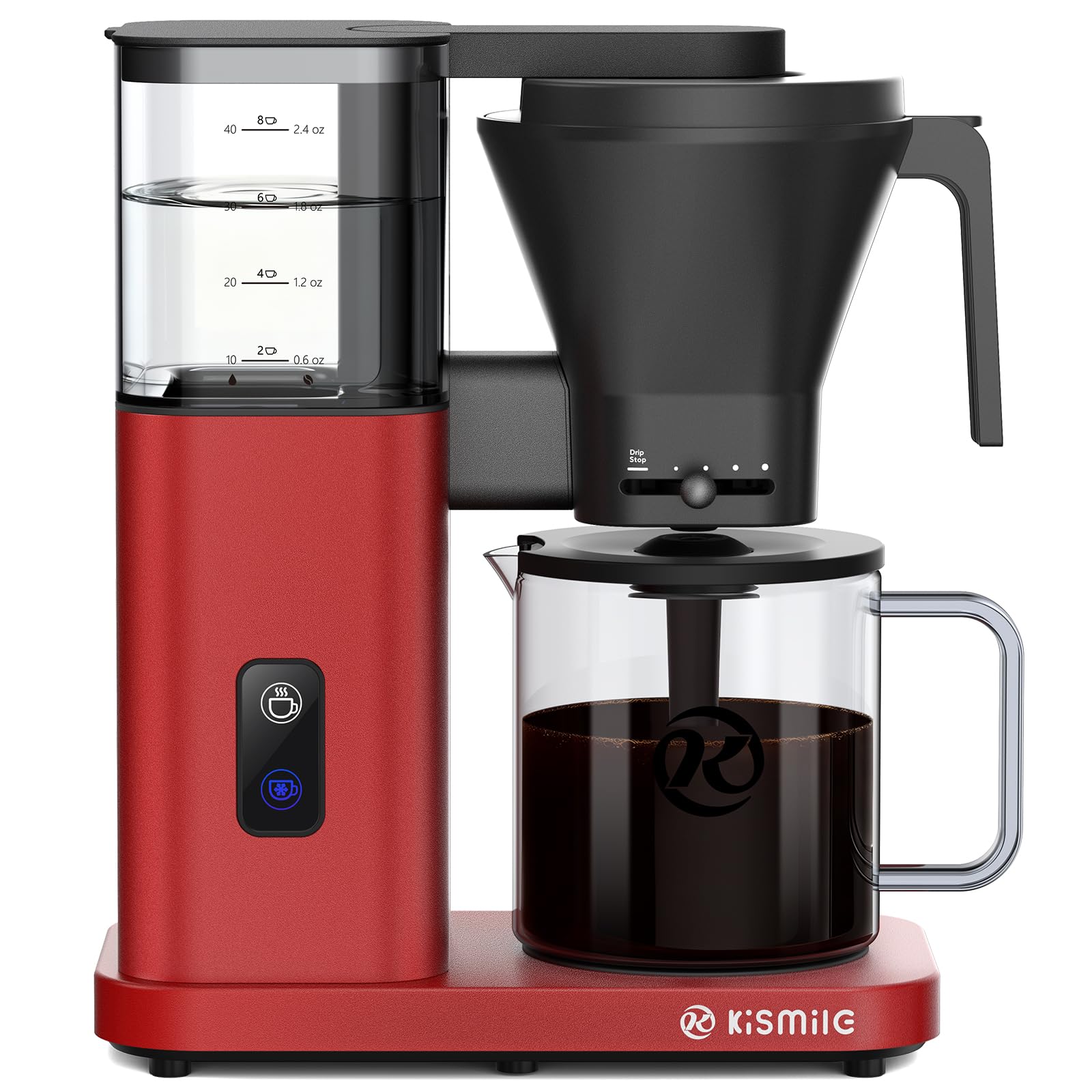 Kismile 8 Cup Drip Coffee Maker Machine, Pour Over Coffee Br