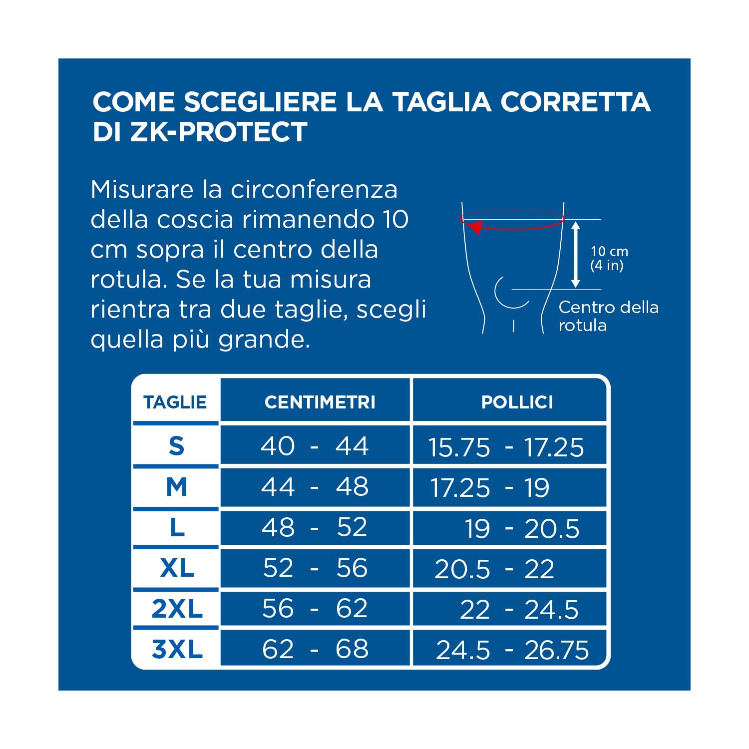 Zamst ZK-Protect Knee - Ginocchiera per Stabilizzazione legamenti anteriore LCA, laterale LCL e mediale LCM, sostegno articolazione, menisco e rotula - Basket, Sci, Volley, Calcio e altri sport (M)