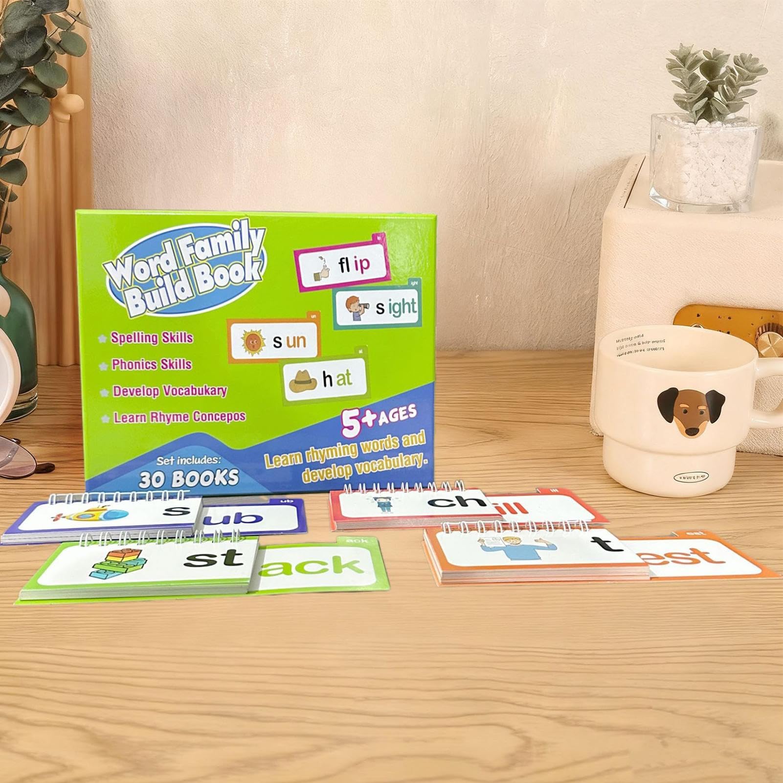 Buch Für Den Aufbau Von Wortfamilien Pädagogisches Spielzeug Zum