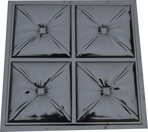 Miniatura 4 de Molde de hormigón 3D paneles de pared Wale paneles de pared de yeso arte de pared decorativo decoración de pared (3D08)