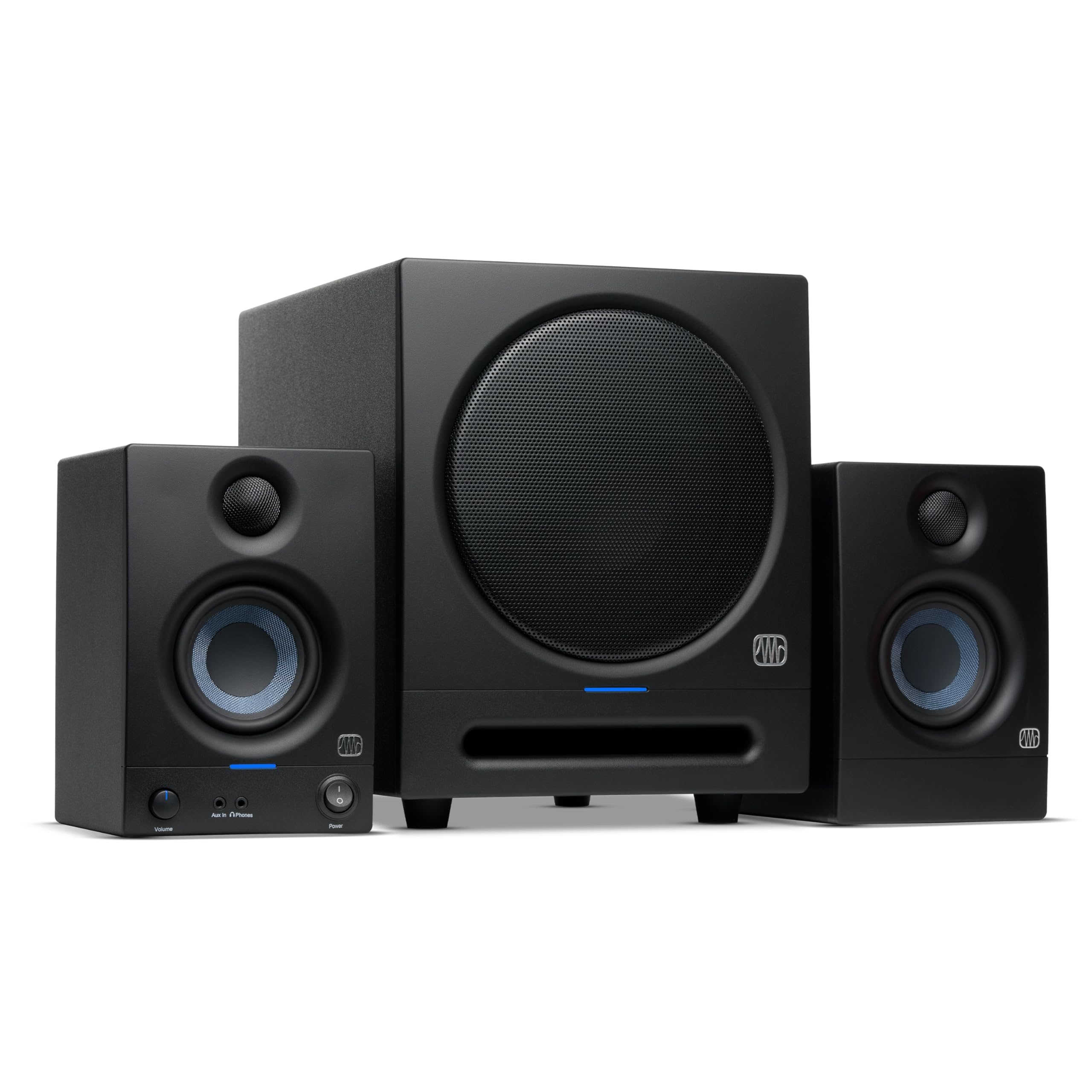 PreSonus Eris E3.5, Enceintes de Monitoring Studio, Paire, 3.5 ", 2 Voies, Multimédia Haute Définition
