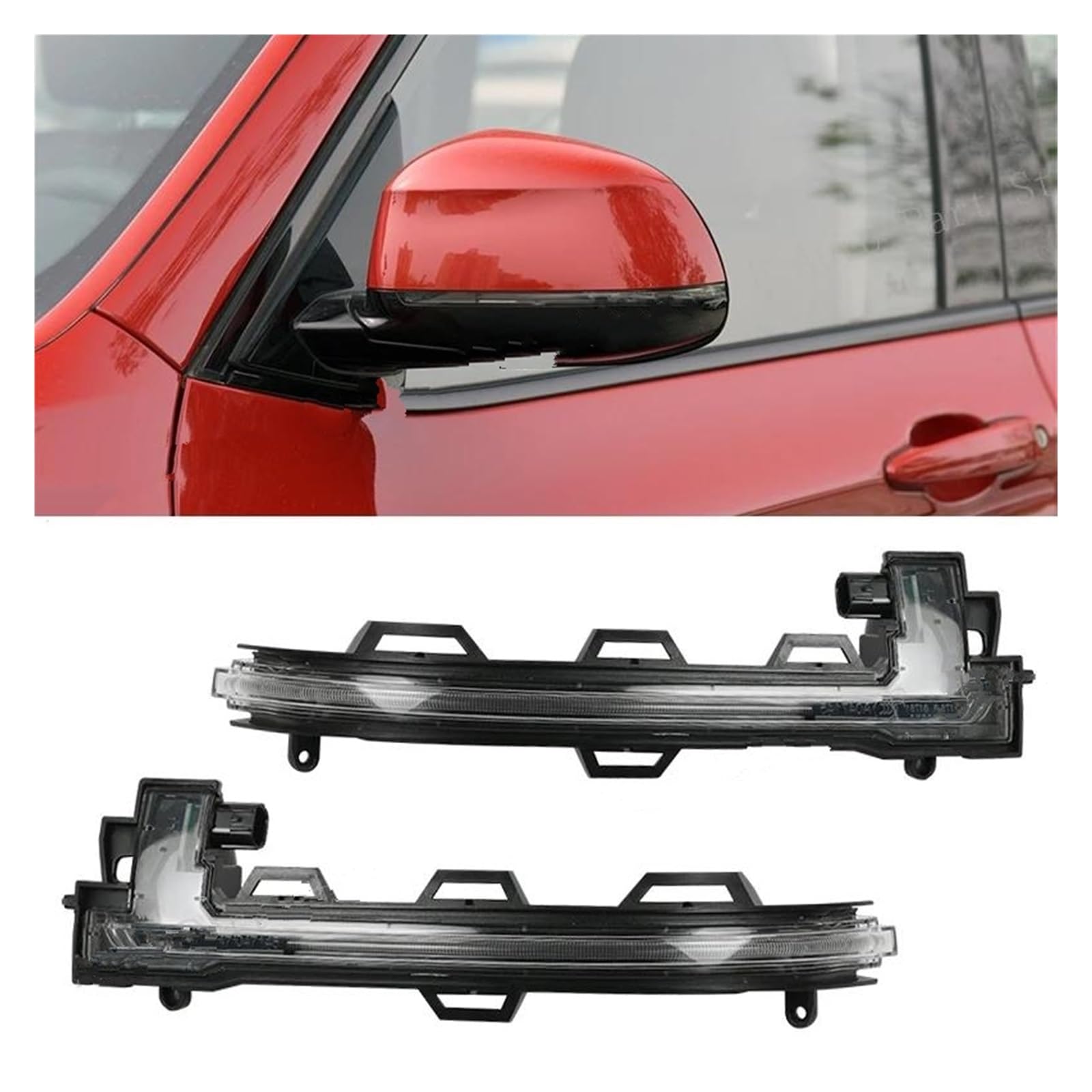 Auto Porta Laterale Specchietto Retrovisore Indicatore Di Direzione Della Lampada Luce Per BMW X3 F25 X4 F26 X5 F15 X6 F16 2014-2018 Freccia Specchietto Laterale(Sinistra)
