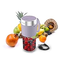 Moulinex Lightmix, Frullatore Portatile 300ml, Potente e Silenzioso, Bicchiere in Tritan Infrangibile, Lunga Autonomia e Auto Spegnimento, Colore Lilaclay, LM1CS6