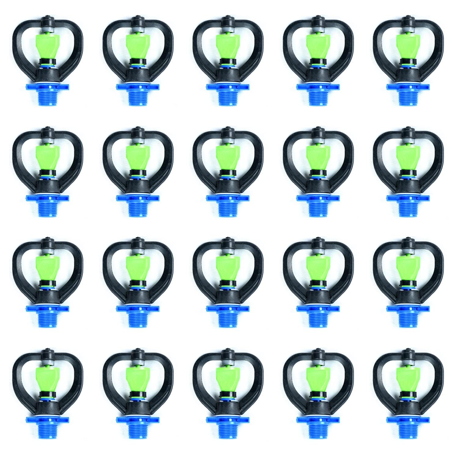 VAYAL IRRIGATIONS® Butterfly Sprinkler (Or) Sprayer 20 mm | 1/2 Inch | 360 Degree | 10-15 Feet Radius | Sprinkler Head for Green Park | Agriculture | Lawn | Poultry Farms | Cattle Farms | Pack of 20 (B0BLSY6LWF) Amazon Price History, Amazon Price Tracker