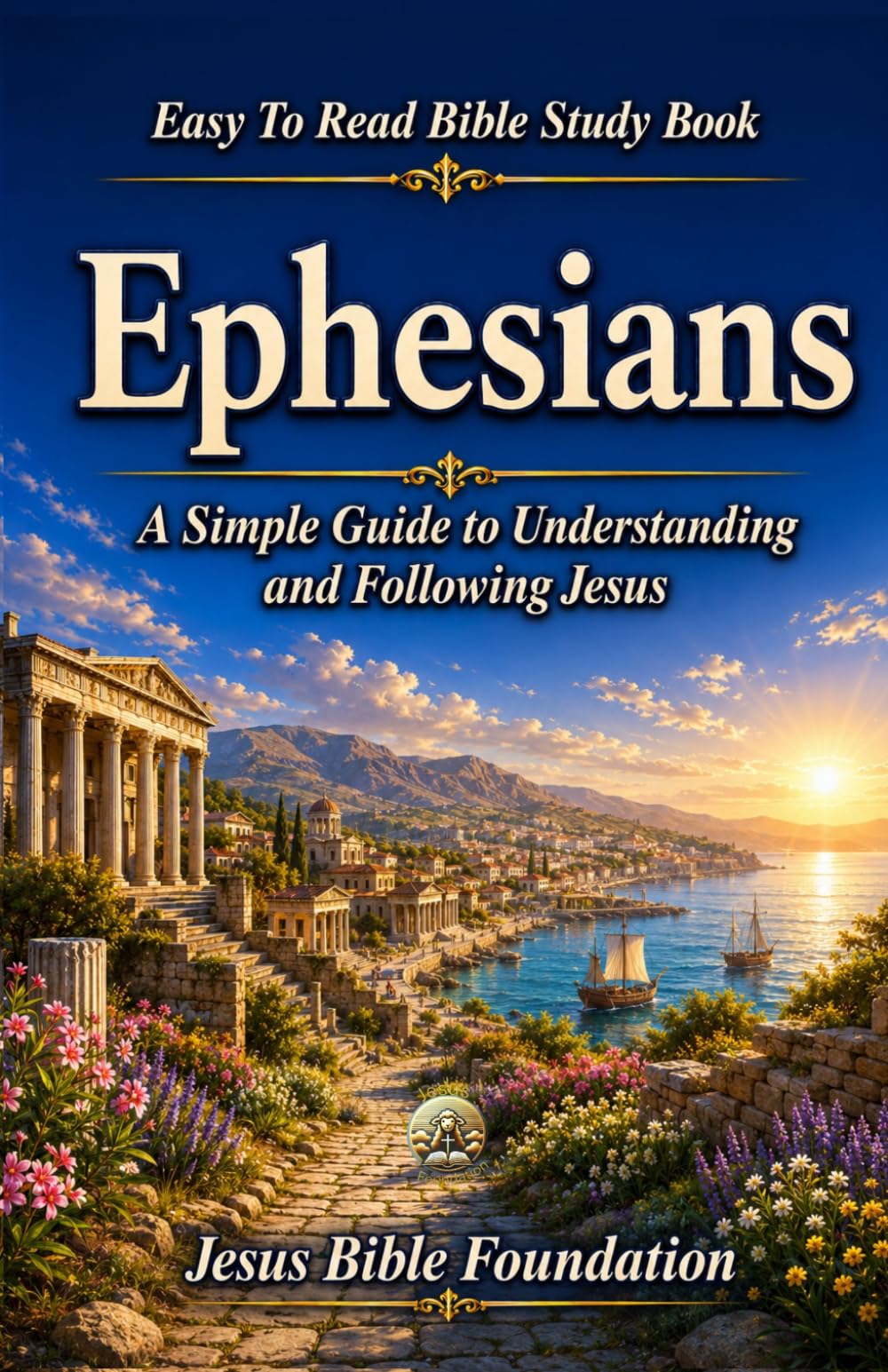 Easy to Read Bible Study Book Ephesians: A Simple Guide to Understanding and Following Jesus