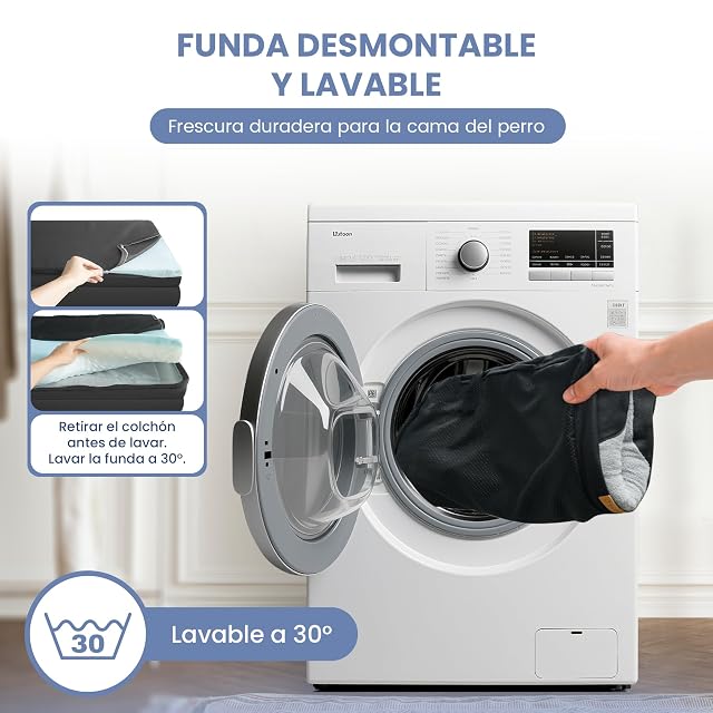 Foto 8 de 8 de ELONEO Cama ortopédica para Perro Perros pequeños