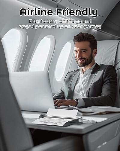 Miniatura 7 de Itari Q302 Impresora térmica sin tinta WiFi, impresoras portátiles inalámbricas para viajes con carga inversa, impresora de teléfono mejorada de 300