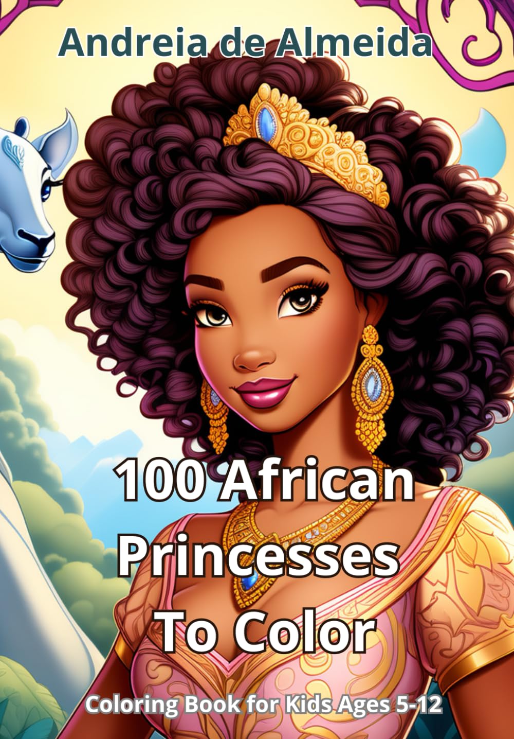 100 African Princesses To Color
