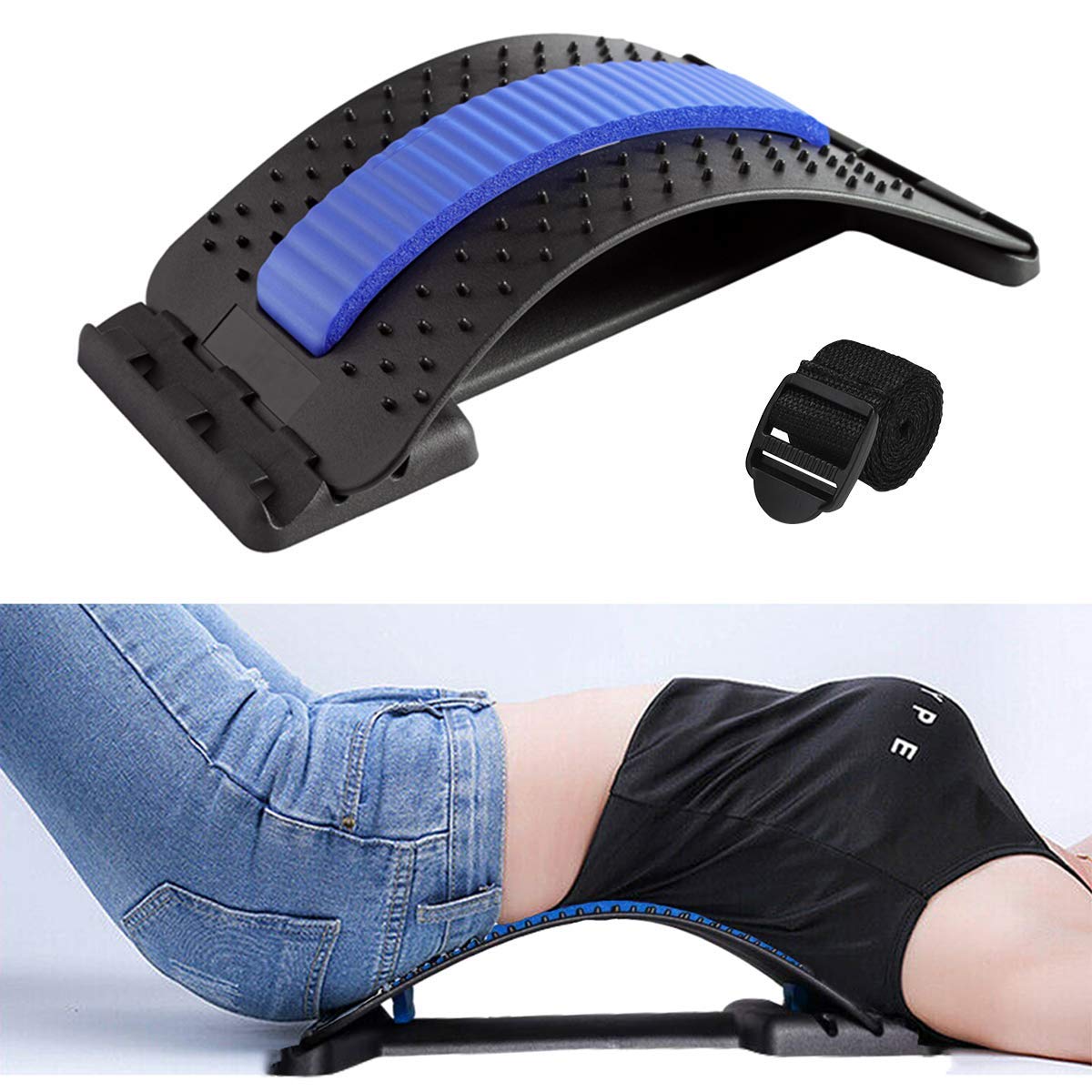Buy HONGJING Back Cracker, Back Stretcher for Lumbar Pain Spine Deck